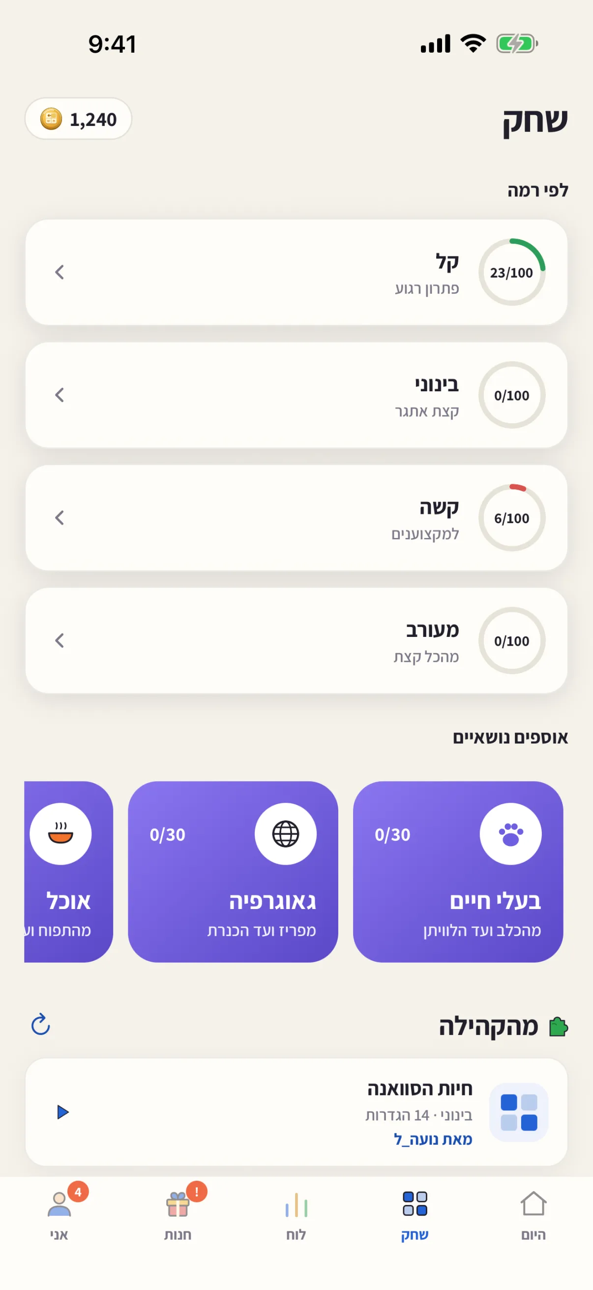 חבילות תשחצים להורדה למצב טיולים